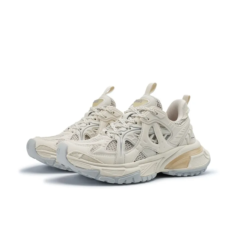 BASLS Moon Exploration 2.0 Collection Slip Resistant Height Increasing Low Top Chunky Sneakers Unisex-10