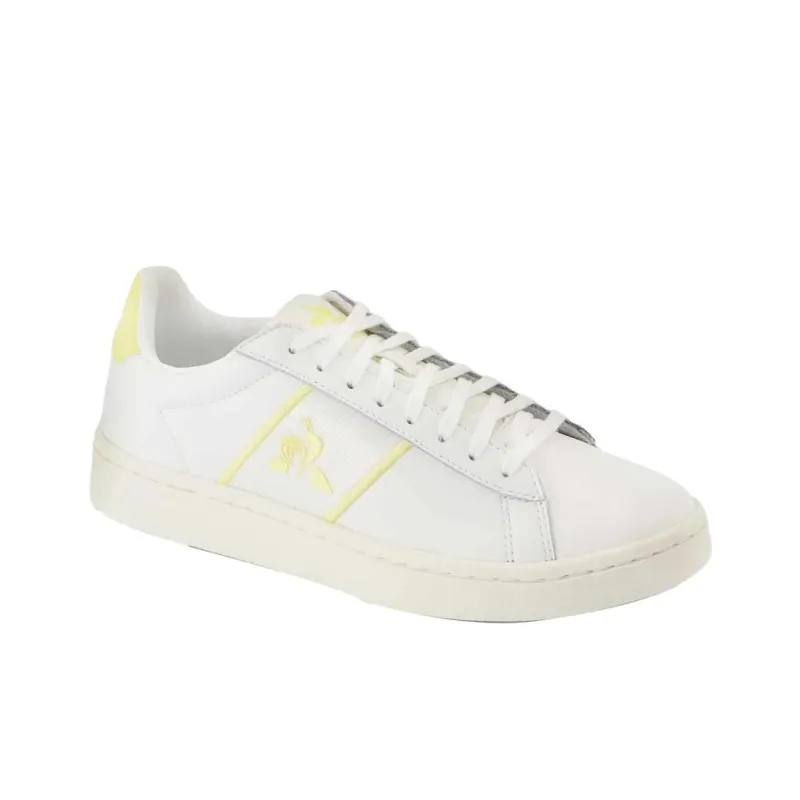 Le Coq Sportif Anti Slip Wear Resistant Low Top Training Shoes Unisex Beige-1