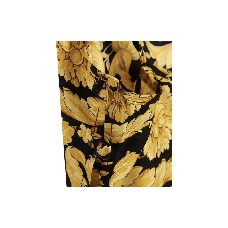 VERSACE Sleeveless Dresses Women's Yellow-3