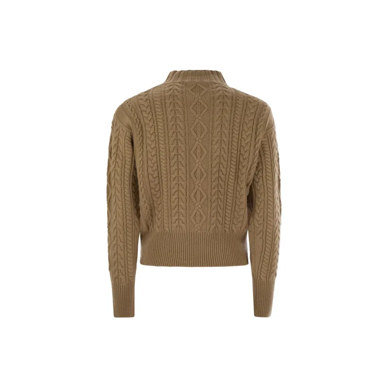 MaxMara Miranda Crewneck Knitted Jumper-1