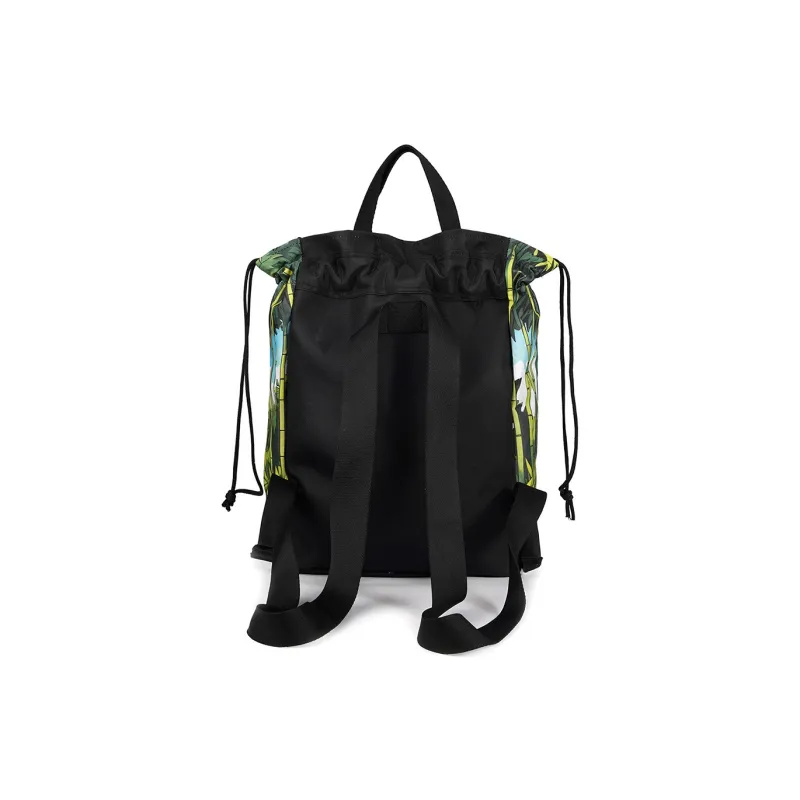 Dubaolu Fabric Basketball Backpack Large Size Unisex Black-8