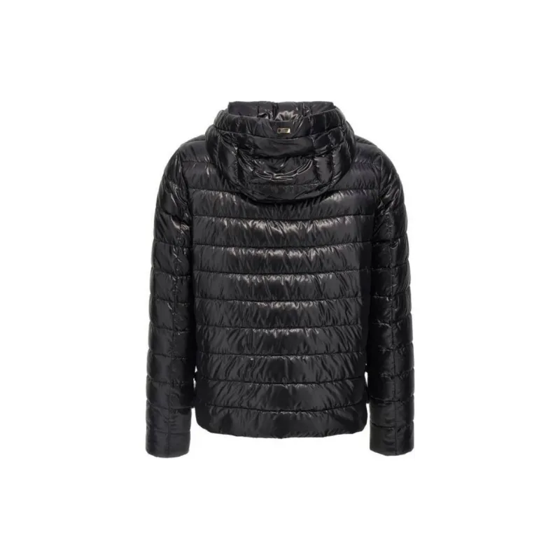 HERNO Quilted Hooded Drawstring Puffer Jacket-1