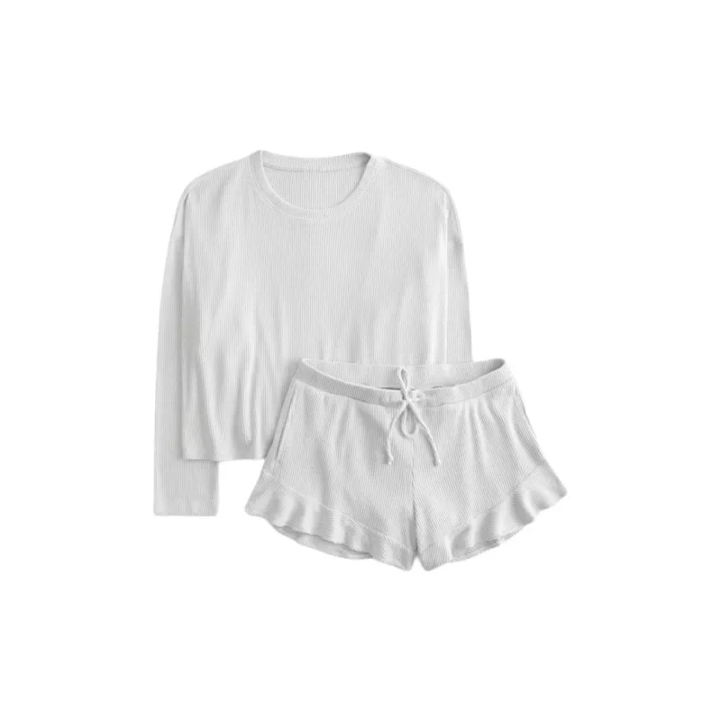 Hollister Pajama Set Women's Light Gray-0