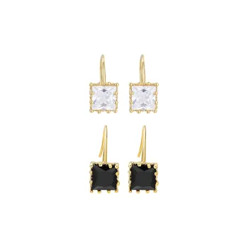 QIMEILA Copper Alloy Earrings Women's