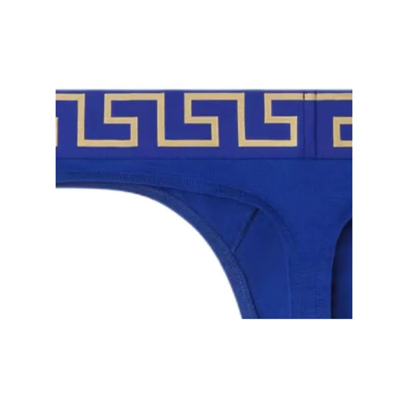 VERSACE Greca Border Thongs-4