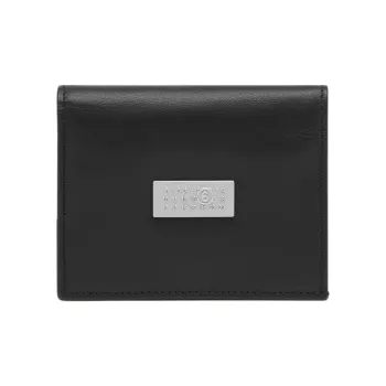 MM6 Maison Margiela Logo Plaque Bifold Wallet