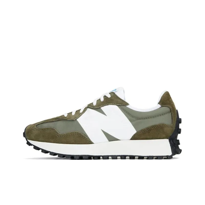 New Balance 327 Khaki White-0