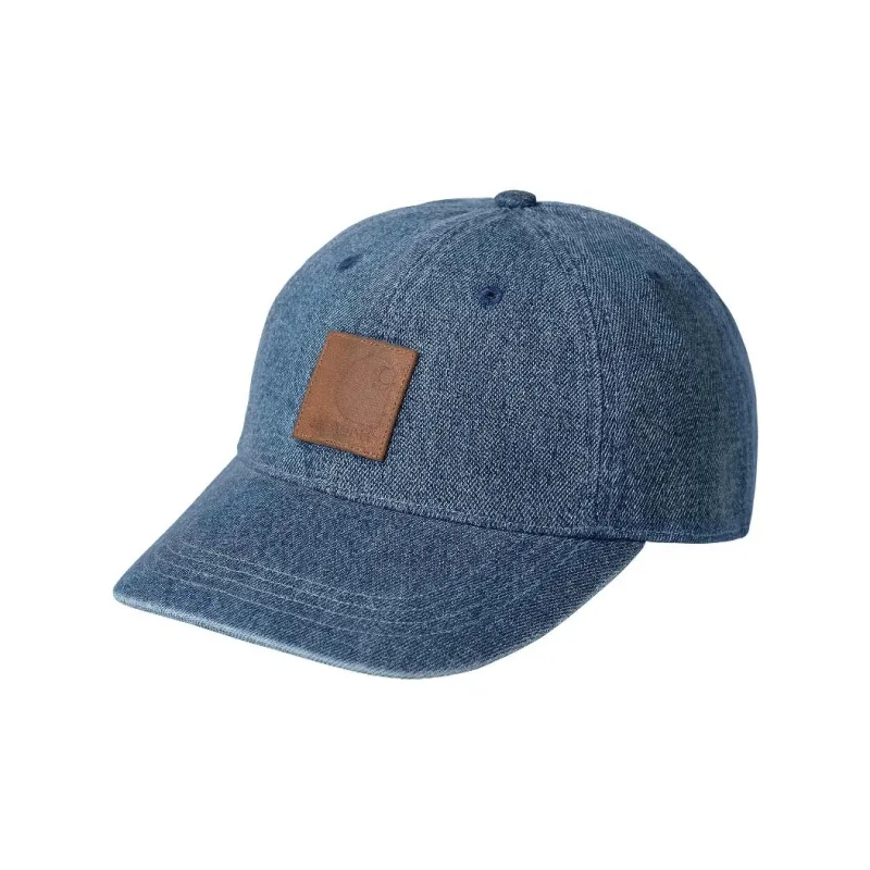 Carhartt Wip Logo Patch Denim Cap-0
