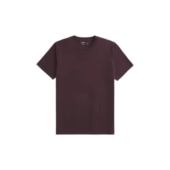 Hollister T-Shirt Men's Dark Brown Red