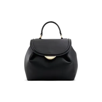 ALDO Artificial Leather Backpack Trumpets Women's Black/Light Brown