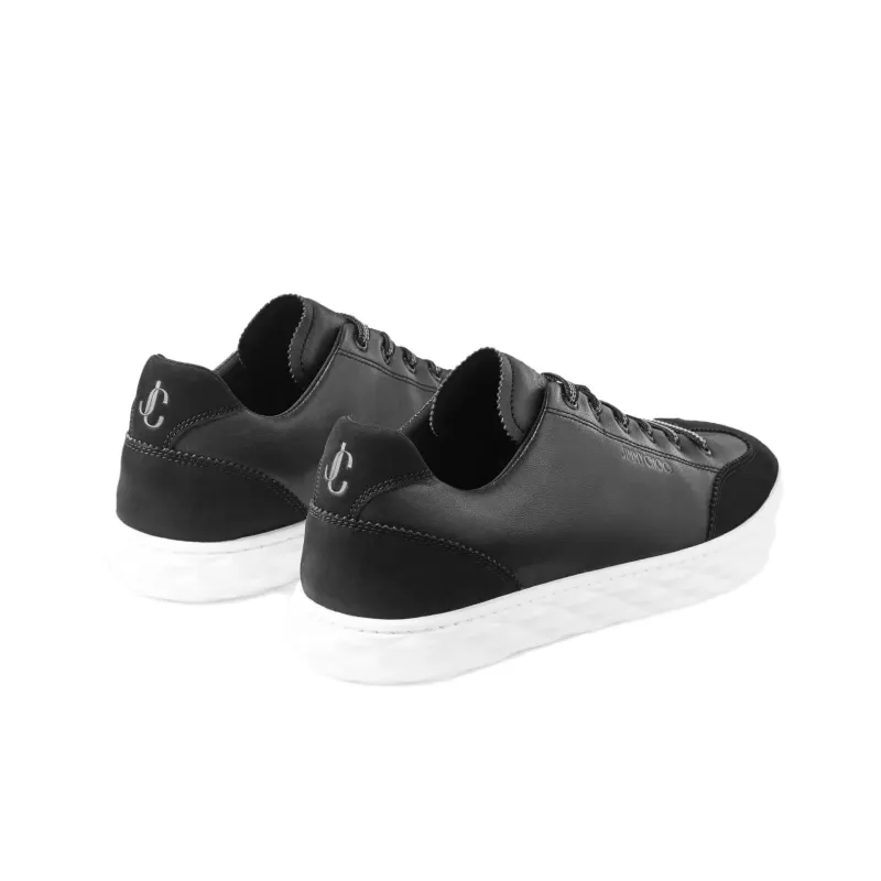 Jimmy Choo Diamond Light Flex/M Low Top Skateboard Shoes Men's Black-3