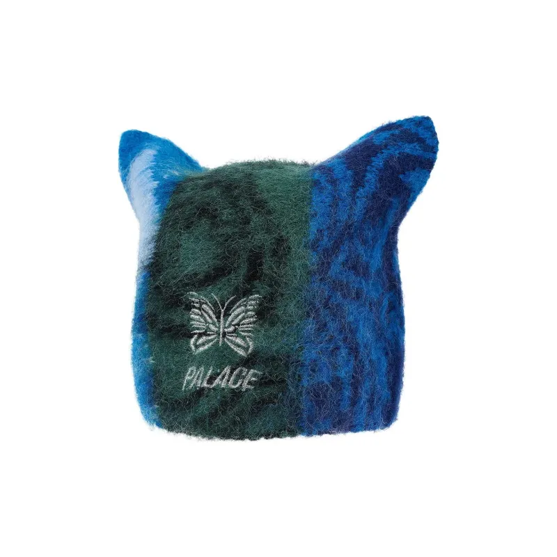 PALACE X Needles Hairy Square Beanie-0