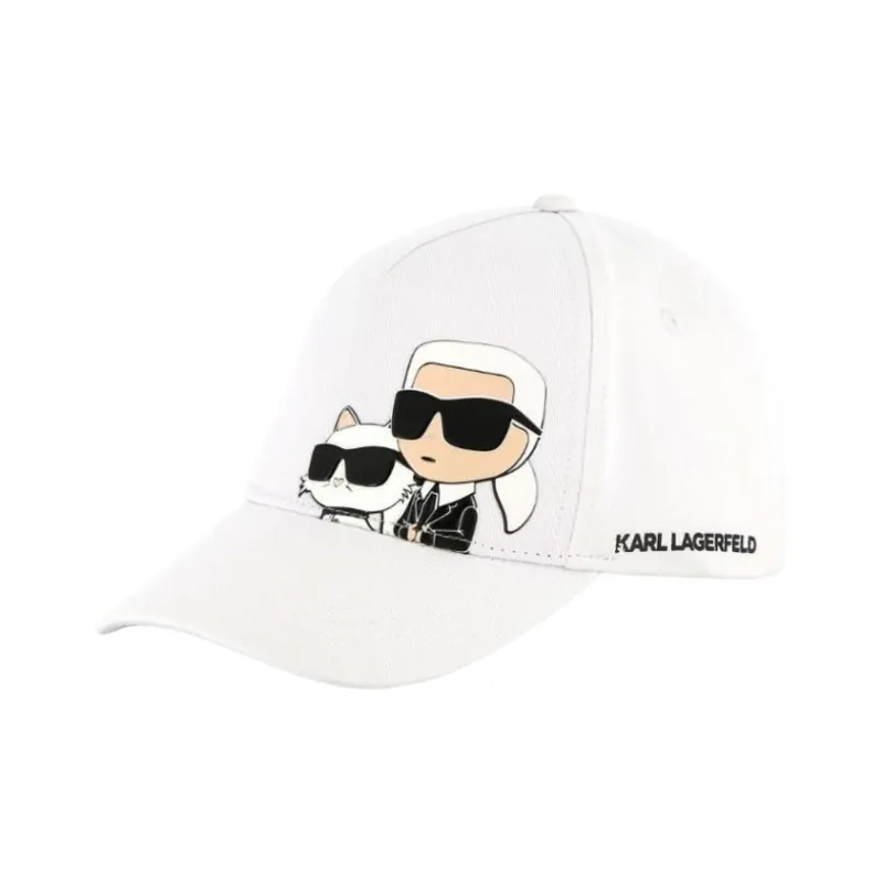 KARL LAGERFELD / Karl Lagerfeld Jeans Logo print Cotton Cap-0