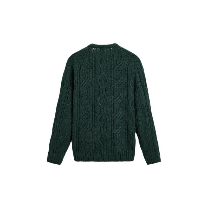 ZARA Sweaters Men Green-1