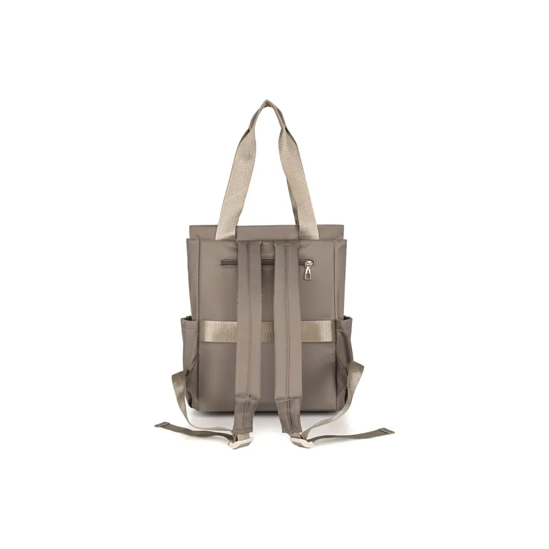 Yalu Nylon Fabric Backpack Women's Cherry Blossom Pink/Olive Green/Pearl White/Classic Black/Khaki/Coffee-15