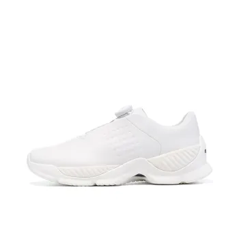 LI NING 1990 Anti Slip Wear Resistant Low Top Casual Shoes Unisex White