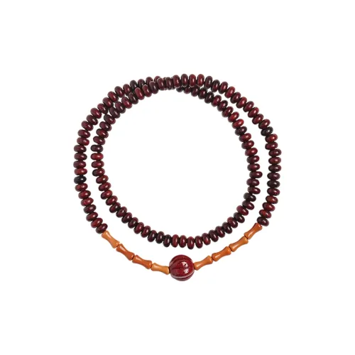 Moon Seal Hundred Rivers Rosewood Precious Wood Bracelets Unisex