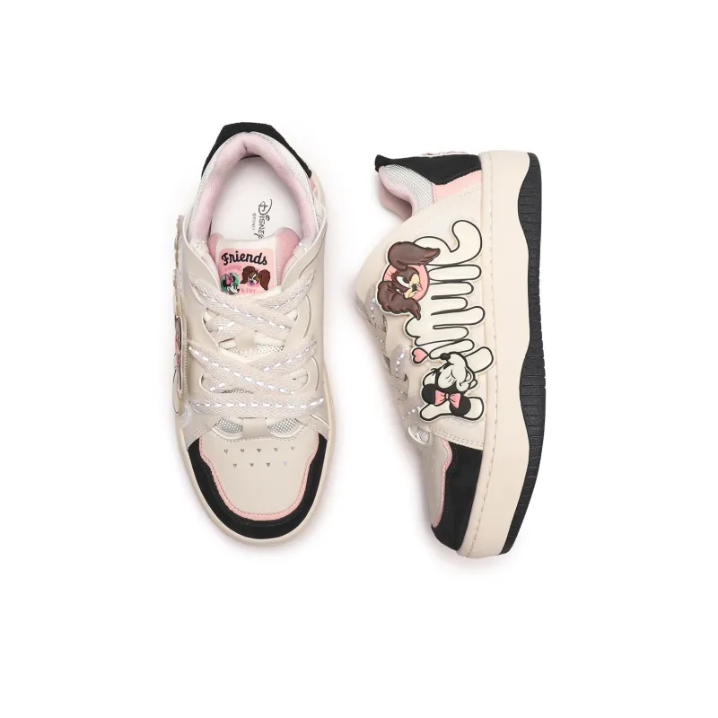 Disney x Hotwind CNY New Year Limited Collection Abrasion-Resistant Slip-Resistant Low-Top Skateboard Shoes Women's-11