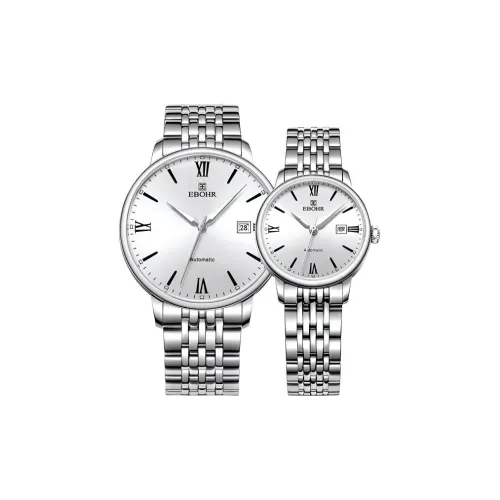 EBOHR 메커니컬 무브먼트 남녀공용 EBOHR 마스터 컬렉션 중국 시계 41MM 아르젠트