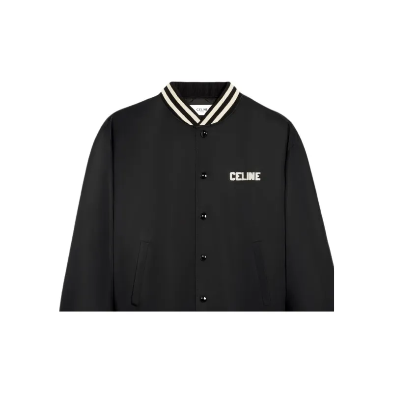 CELINE Loose CELINE Teddy Jacket In Nylon-3