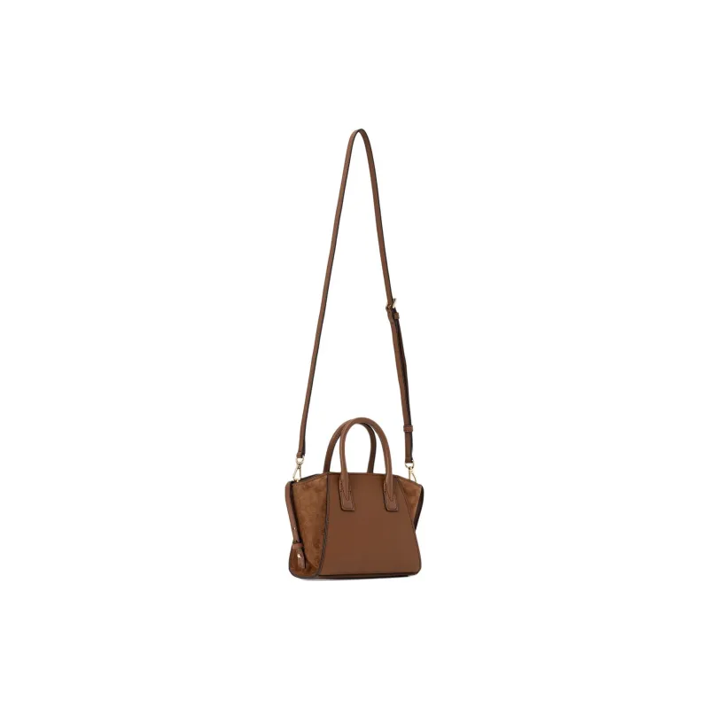 MICHAEL KORS Avril Extra Small Leather And Suede Satchel-2