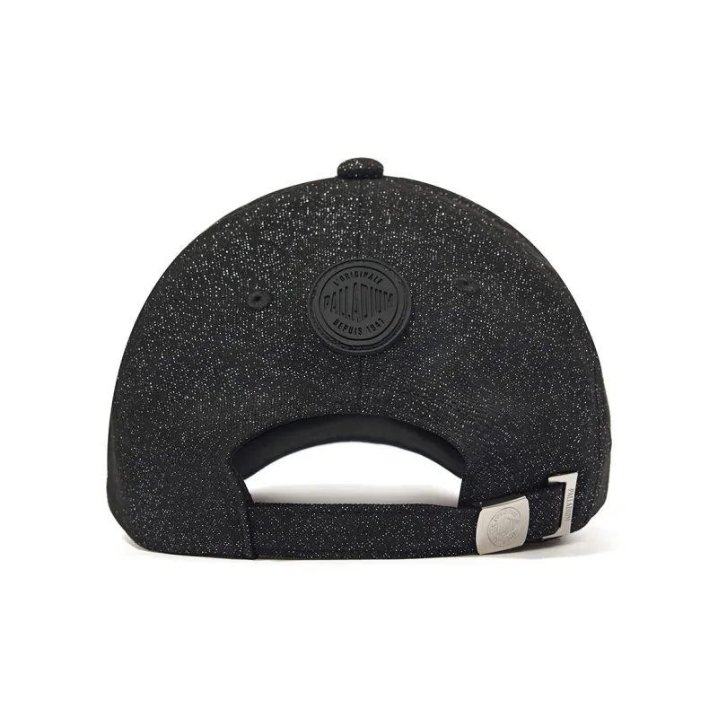 Palladium Polyester, Viscose, Elastane Baseball Caps Unisex Lead Black-3