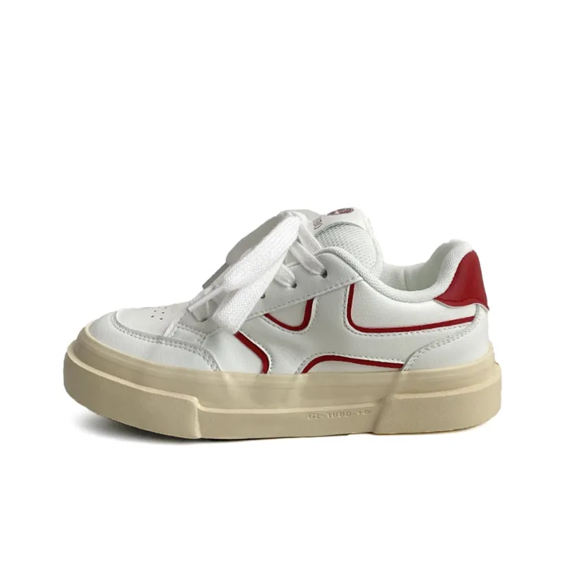 N6N8 Slip-Resistant Lightweight Breathable Low-Top Skateboard Shoes Women's-8