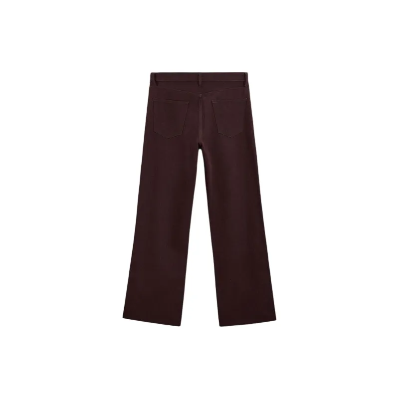 ZARA Jeans Men Dark Red Color-1