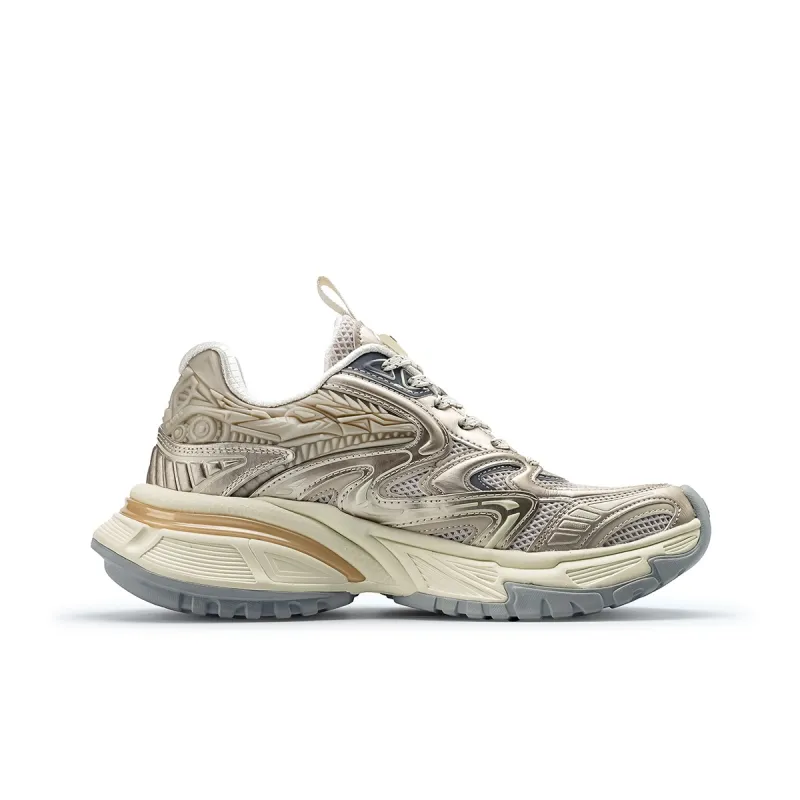 BASLS Moon Exploration Series Mecha Style Breathable Slip Resistant Low Top Chunky Sneakers-9