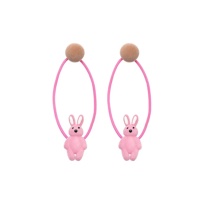 ROYALSASA Flock, Acrylic Hair Tie Women's-4