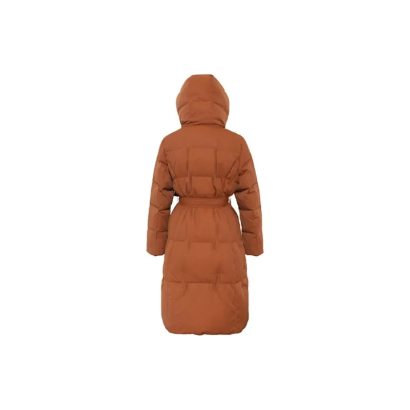 BBLLUUEE Down Jacket Women's Sunset Phenom Orange-1