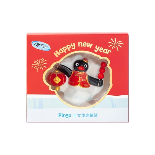 Gongtingbaobei Pingu Penguin Icy Snow Refrigerator Magnet Anime / Games Fridge Magnets