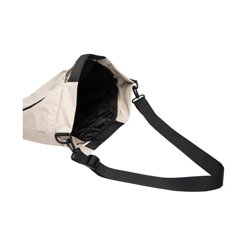 Anta Life Collection Fabric Crossbody Bag, Shoulder Bag Unisex Black/Light Khaki-8