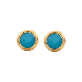 Monica Vinader Mini Gem Stud Earrings