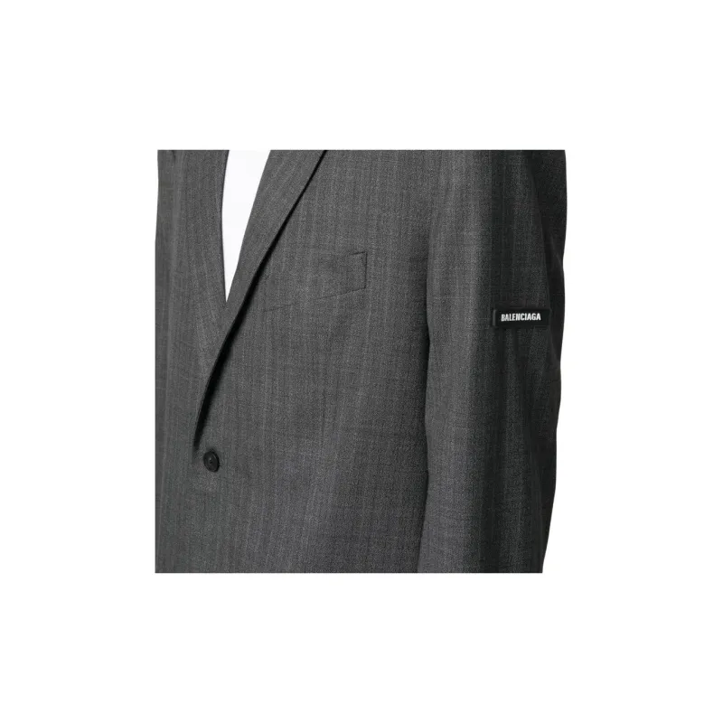 Balenciaga Jackets Men Dark Gray-5