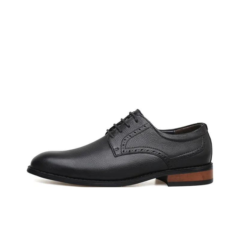 Qiandongmeili Casual Shoes Men's Black-0