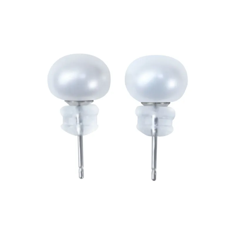CFFRYY Pearl Stud Earrings Women's-2