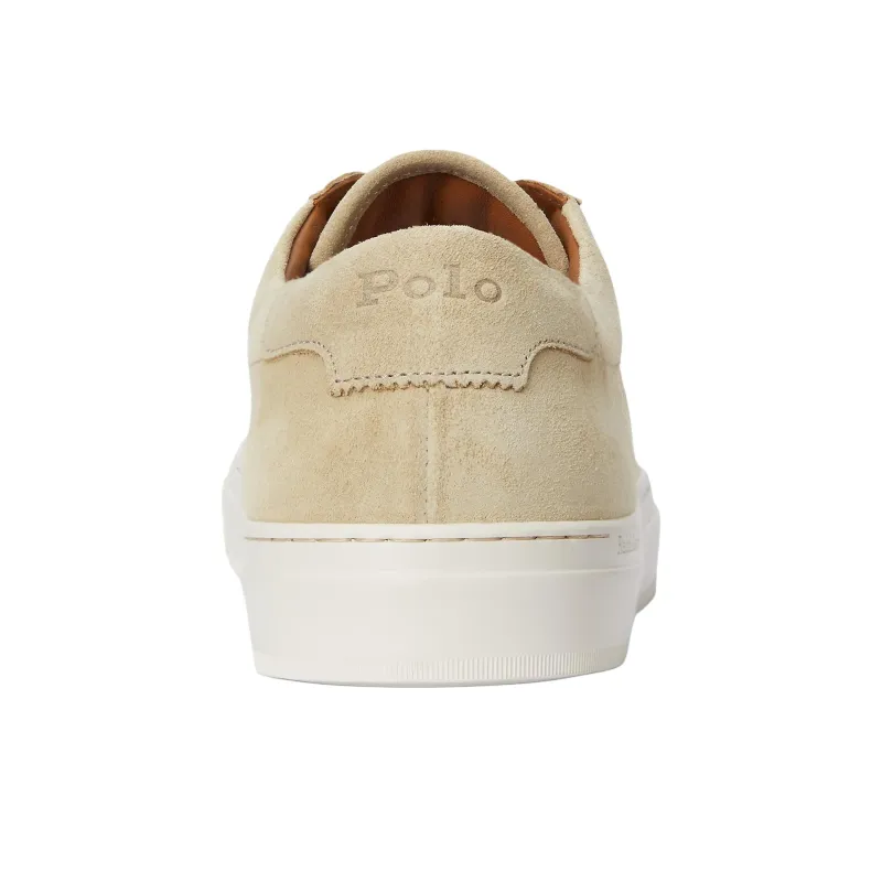 Polo Ralph Lauren Jermain Low-Top Skateboard Shoes Men's Apricot-4