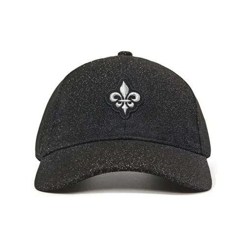 Palladium Polyester Viscose Elastane Baseball Caps Unisex Lead Black