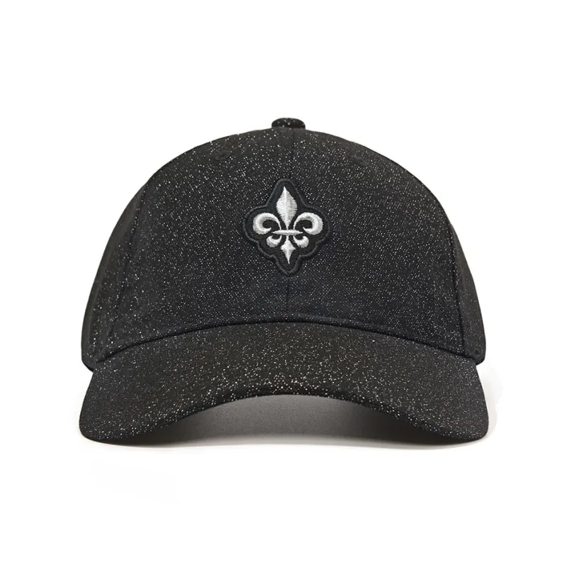 Palladium Polyester, Viscose, Elastane Baseball Caps Unisex Lead Black-0