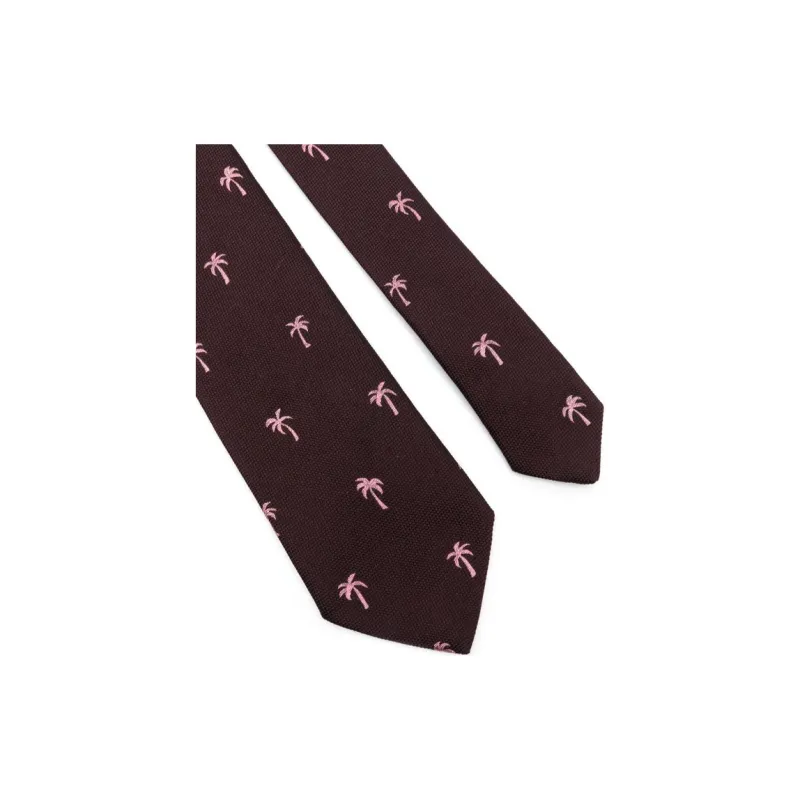 Paul Smith Palm Trees embroidered Tie-1