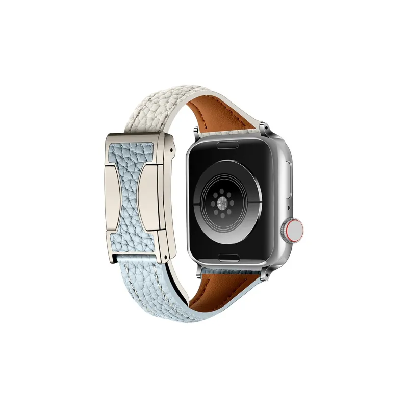 ZHENGGUANG Watch Band Apple Compatibility Genuine Leather Material-14