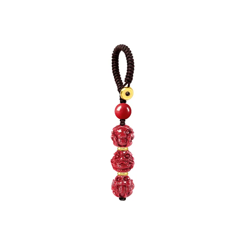 EADDA JEWELRY Cinnabar Keychains Unisex-30