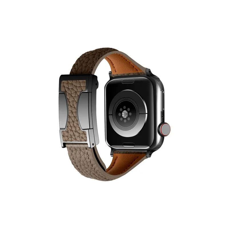 ZHENGGUANG Watch Band Apple Compatibility Genuine Leather Material-23