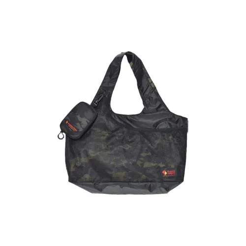 OREGONIAN CAMPER Polyester Tote Bag Shopping Bag Handbag Unisex Black Camouflage