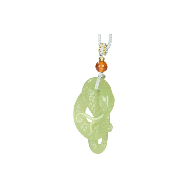 KUNYUYAO Hetian Jade Pendants White Jade Unisex-23
