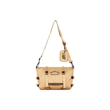 New Balance Fabric Messenger Bag Shoulder Bag Crossbody Bag Regular Unisex Light Umber