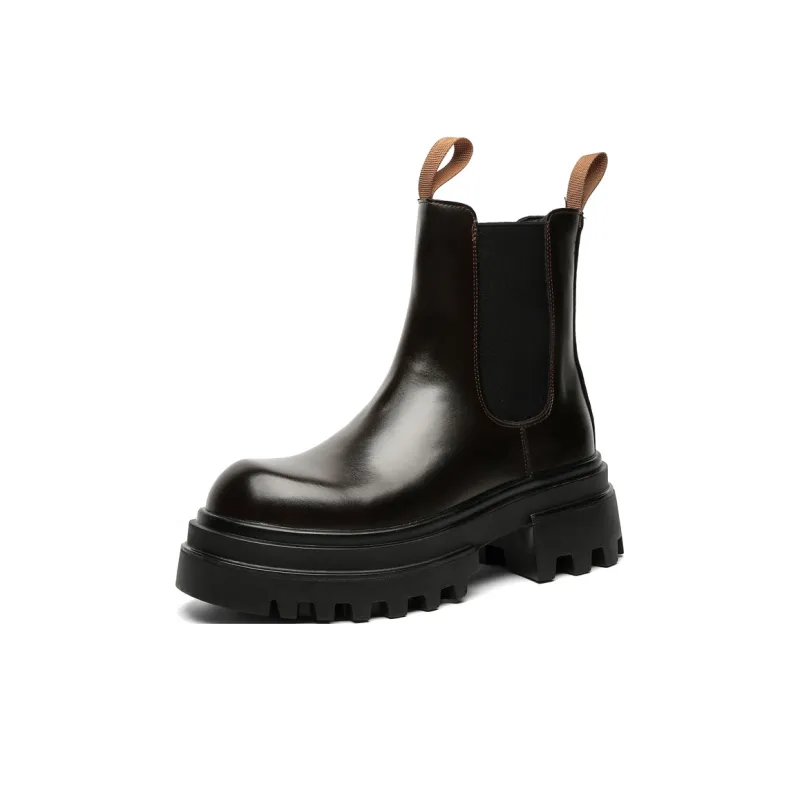 JIETEGONGYANG Chelsea Boots Men's-4