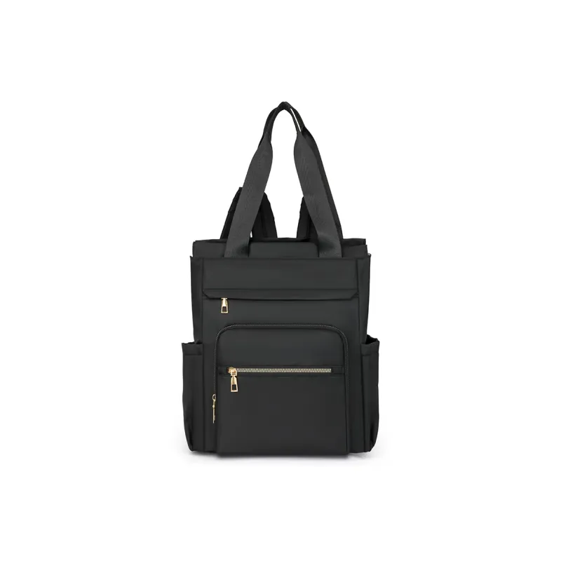 Yalu Nylon Fabric Backpack Women's Cherry Blossom Pink/Olive Green/Pearl White/Classic Black/Khaki/Coffee-17