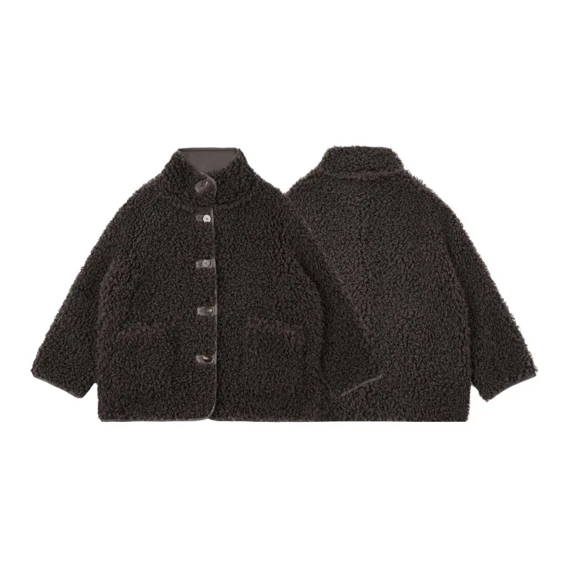 FAIRFAFO Coat Women's Green Coffee-2